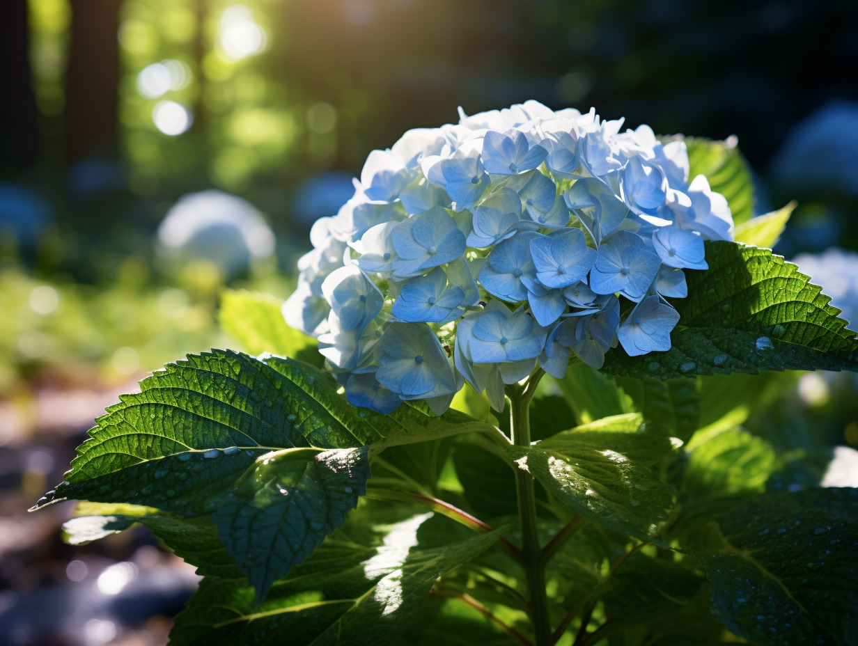 hortensia vert