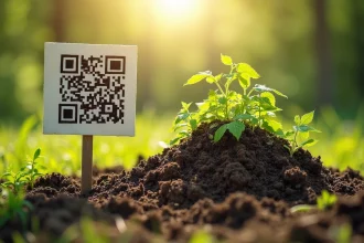 qr code compostage saison