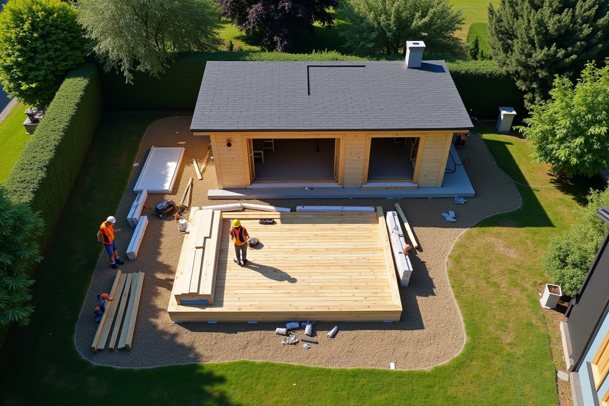 chalet jardin