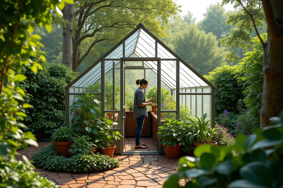 serre jardin