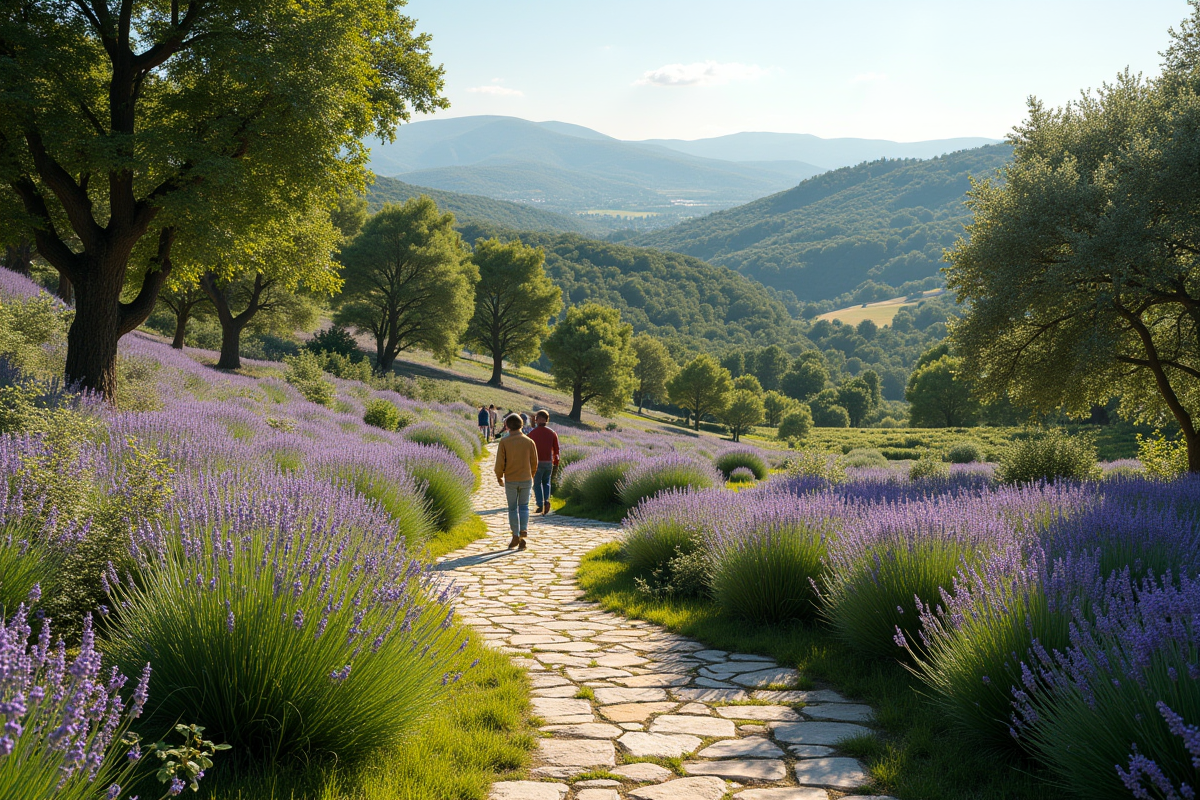 jardin fleuri
