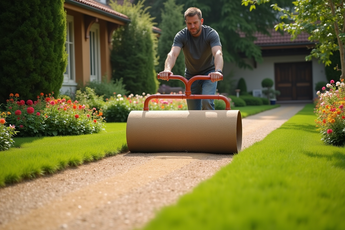 Fabriquer un rouleau à gazon soi-même : guide pour un jardin bien nivelé